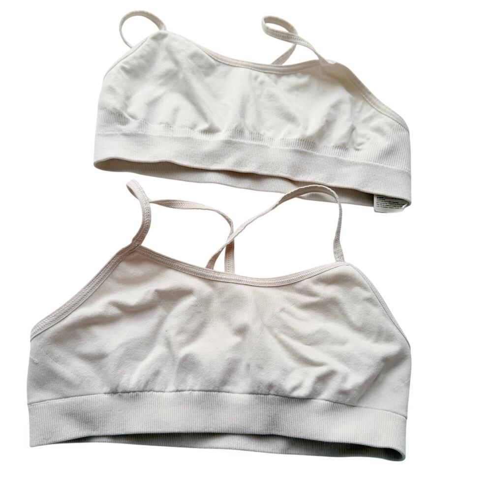 Athleta Comfortable Seamless Athletic Sports Bras - Set of 2, Medium